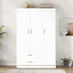 دولاب فاخر 120 سم | تصميم حديث وحلول تخزين ذكية | خشب MDF