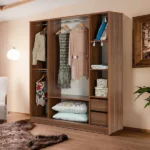 دريسنج روم 180×200سم تصميم بسيط و أنيق خشب MDF عالي الجودة