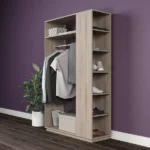 دولاب مودرن عمق 40 سم | ديكور أنيق وتصميم راقٍ | خشب MDF وتخزين ذكي