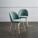 كرسي سفرة خشب زان - قطعتين 50×45سم