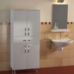 وحدة تخزين حمام 60×140سم