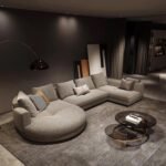 ركنة خشب زان 160×350سم