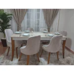 ترابيزة سفرة مع 6كراسي