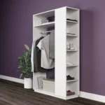 دريسنج روم عمق 40 سم | حل تخزين للممرات الضيقة بخامة HPL | عرض 120 سم