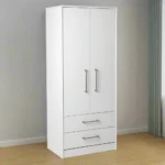 دولاب  ملابس  200×100سم للمساحات الصغيرة خشب MDF عالي الجودة