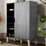 جزامة 35×80سم جزامة خشبية أنيقة لتنظيم الأحذية والديكور - ألوان متعددة