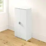 ⁦جزامة رأسي 54 × 35 سم  خزانة أحذية ضيقة للتزيين والتخزين العمودي  خشب MDF⁩ - الصورة ⁦3⁩