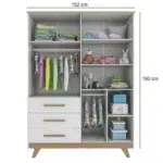 ⁦دولاب 190×152سم⁩ - الصورة ⁦3⁩