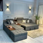 ركنة سرير سحارة مع بوف 200×340سم - main