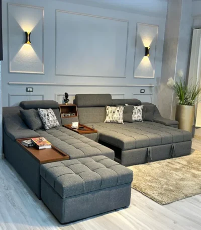 ركنة سرير سحارة مع بوف 200×340سم - main