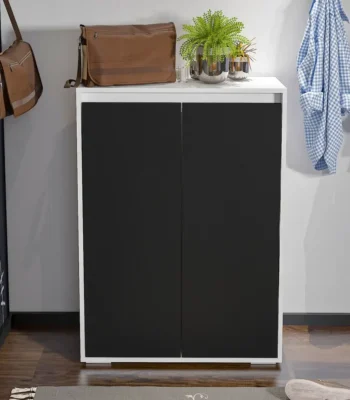 جزامة ميلامين 35×80سم خزانة أحذية بتصميم عصري بسيط MDF وطبقة ميلامين عالية الجودة - main