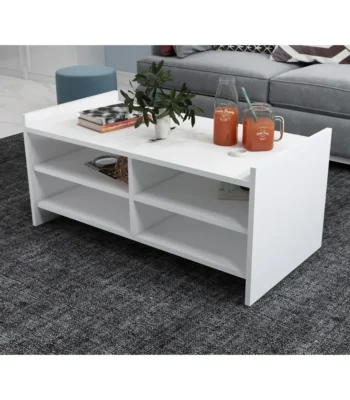 ترابيزة قهوة مودرن (100x55 سم) | خشب MDF و HPL مقاوم للخدش [Verve-Home] - main