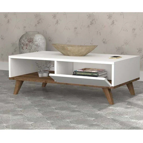 ترابيزة قهوة مودرن (120x60 سم) | خشب MDF و HPL مقاوم للخدش | [Verve-Home] - main