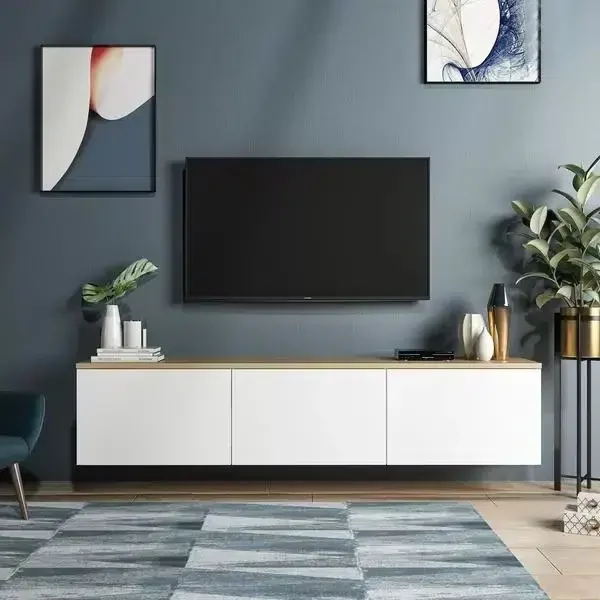 ترابيزة تليفزيون مودرن خشب MDF مقاس 150 سم | تصميم عملي وأنيق من Verve - main