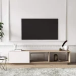 ترابيزة تليفزيون مودرن خشب MDF مقاس 160 سم | تصميم عملي وأنيق من Verve-Home - main