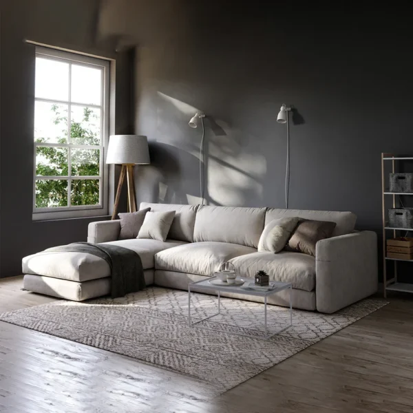 ركنة - ألوان متعددة 250×150 سم - main