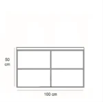 بانكيت جزامة 40×100سم - ألوان متعددة - detail