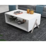 ترابيزة قهوة 60×90سم خشب زان وMDF من [Verve-Home] - main