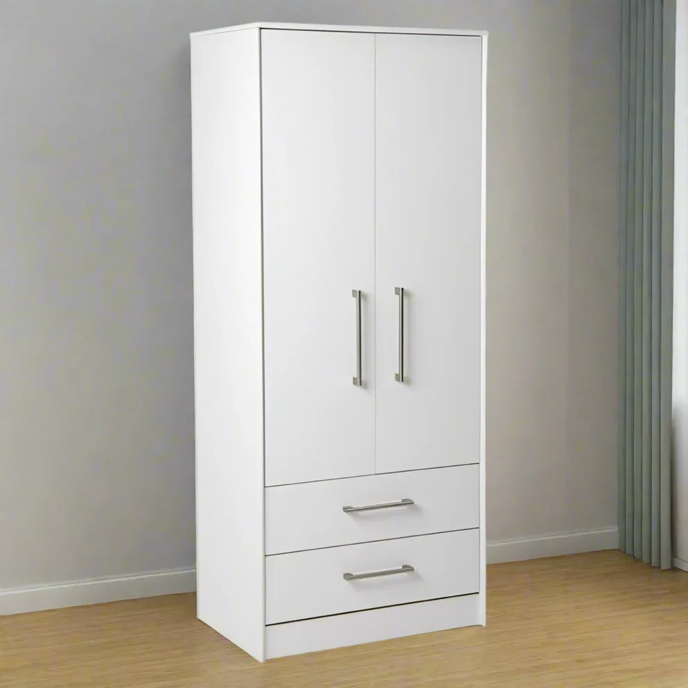 دولاب ملابس 200×100سم للمساحات الصغيرة خشب MDF عالي الجودة دولاب ملابس 200×100سم للمساحات الصغيرة خشب MDF عالي الجودة - main