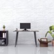 مكتب دراسة وكمبيوتر بتصميم مودرن 60×120 سم – للدراسة والعمل من المنزل - الصورة 2