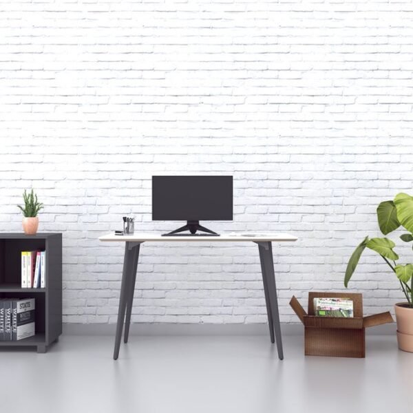 مكتب دراسة وكمبيوتر بتصميم مودرن 60×120 سم – للدراسة والعمل من المنزل