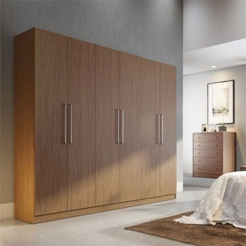 دولاب ملابس 240×230 سم للمساحات العصرية للاستخدام اليومي دولاب ملابس من فيرف هوم، عرض 240 سم وعمق 55 سم وارتفاع 230 سم