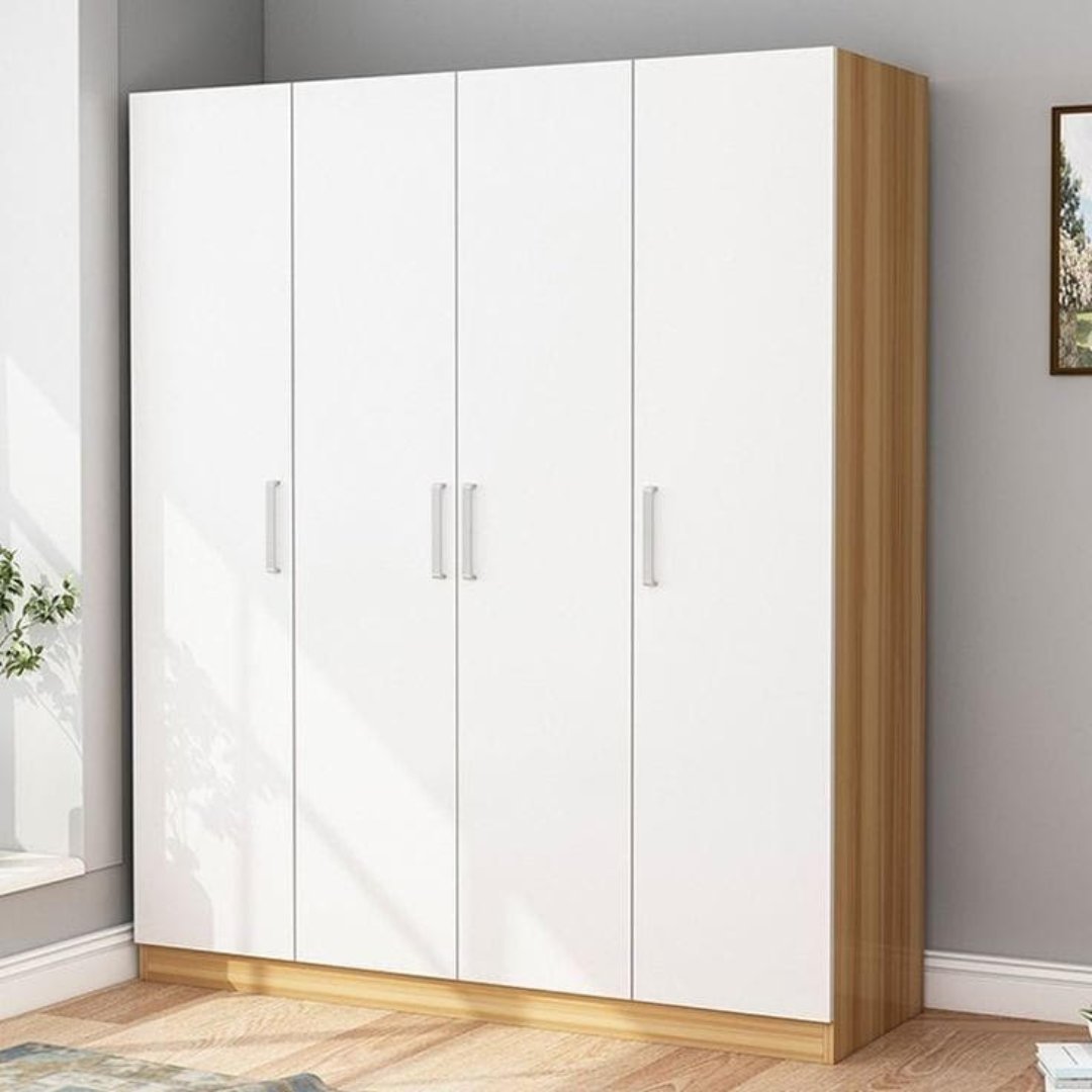 دولاب ملابس 160×200 سم بتصميم عصري لمساحة أكثر ترتيبًا دولاب ملابس من فيرف هوم، عرض 160 سم وعمق 50 سم وارتفاع 200 سم