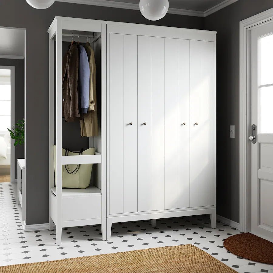 دولاب ملابس 180×211 سم بحل عملي للتخزين بتصميم يناسب احتياجك دولاب ملابس من فيرف هوم، عرض 180 سم وعمق 59 سم وارتفاع 211 سم