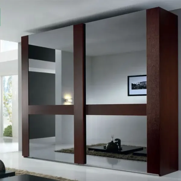 دولاب جرار 200×220 سم بواجهات مرايا