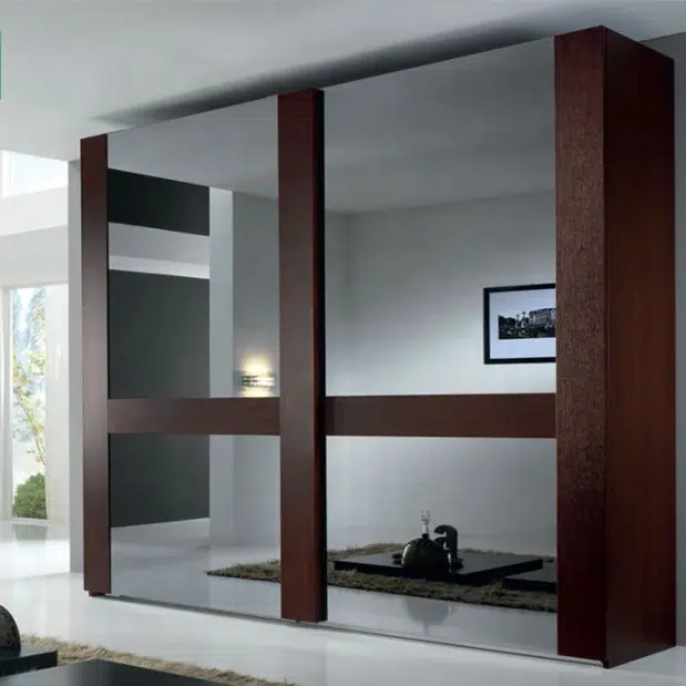 دولاب جرار 200×220 سم بواجهات مرايا - صورة رئيسية دولاب جرار 200×220 سم بواجهات مرايا