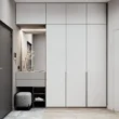 دولاب 240×240 سم مع تسريحة مدمجة